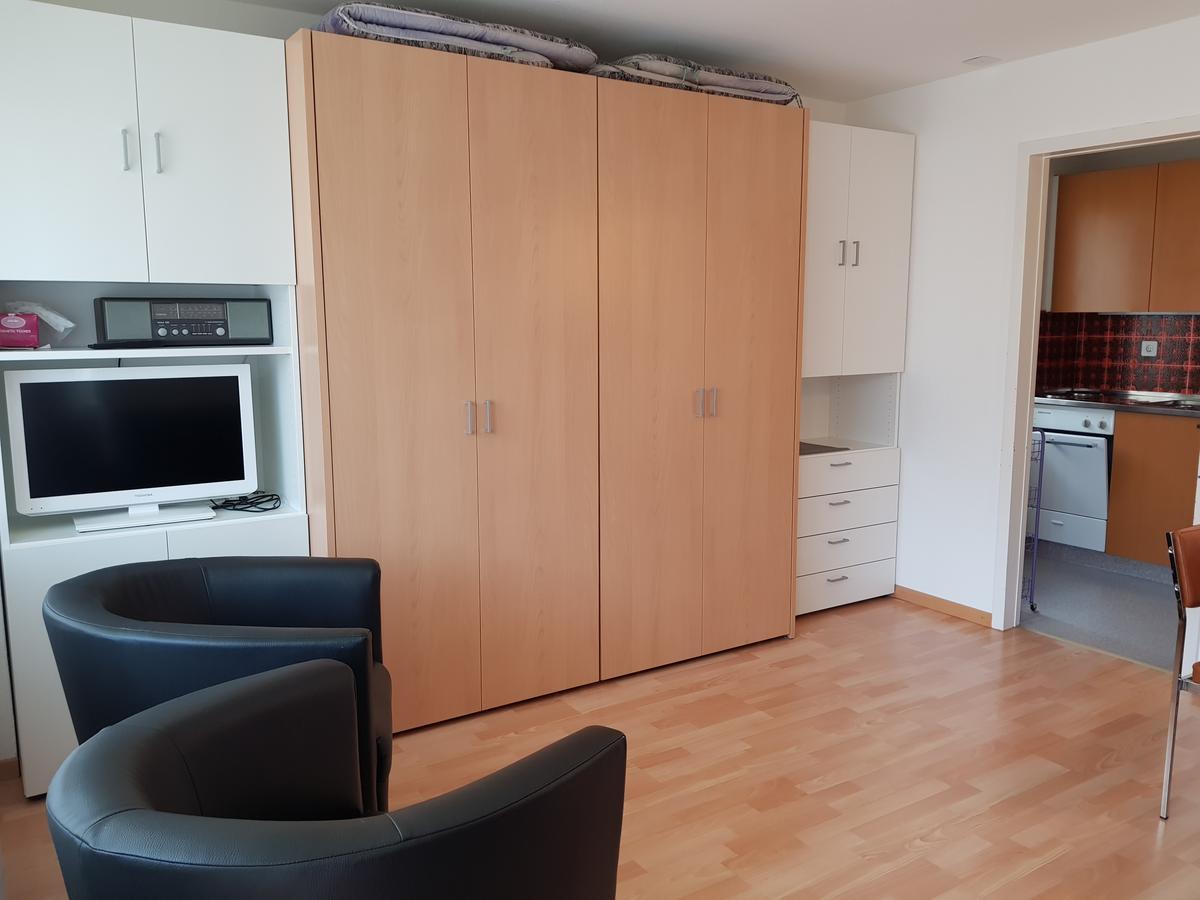 Haus Marmotta Daire Leukerbad Dış mekan fotoğraf
